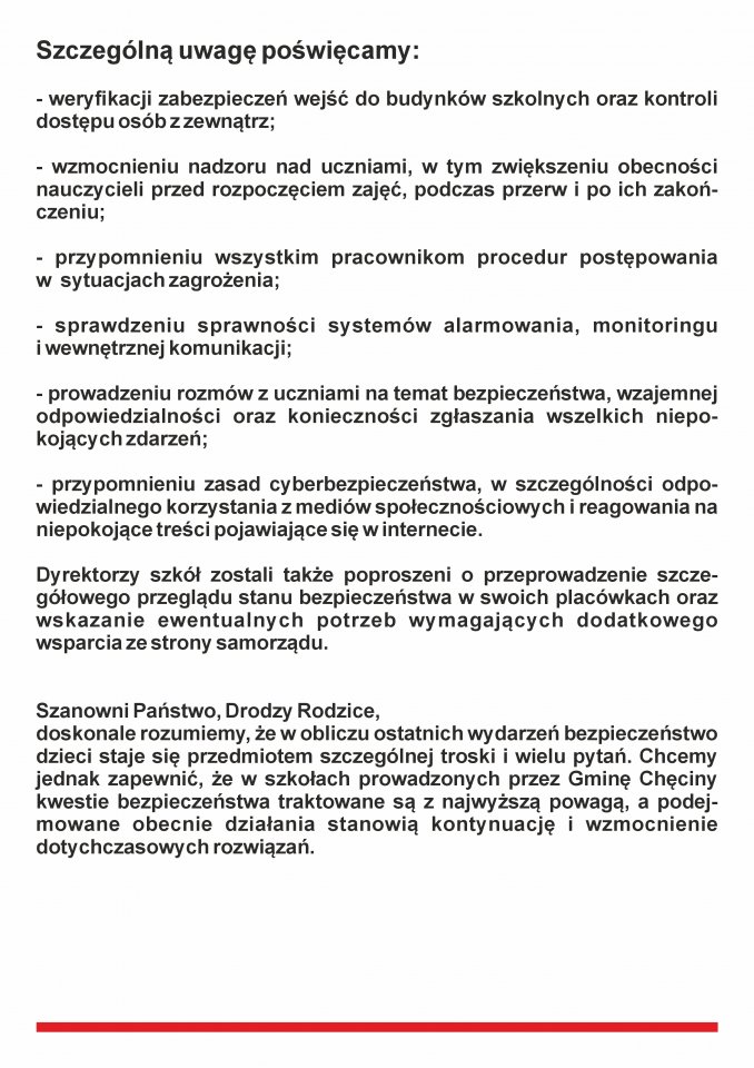 komunikat szkoly 2