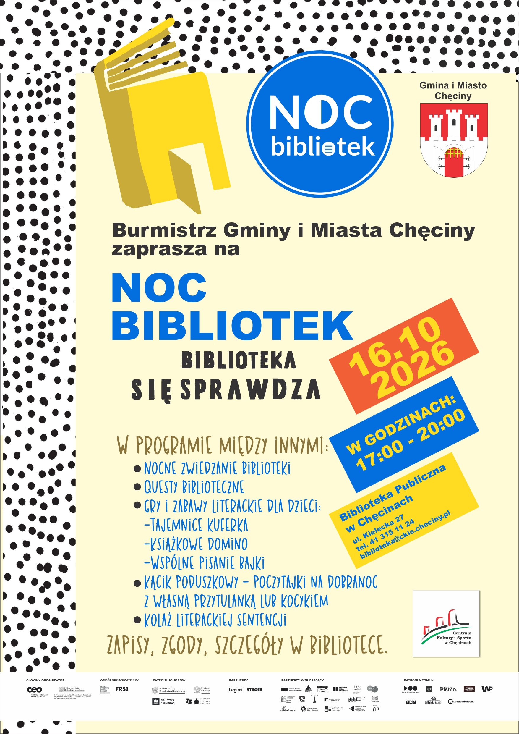 noc bibliotek III 2026 m