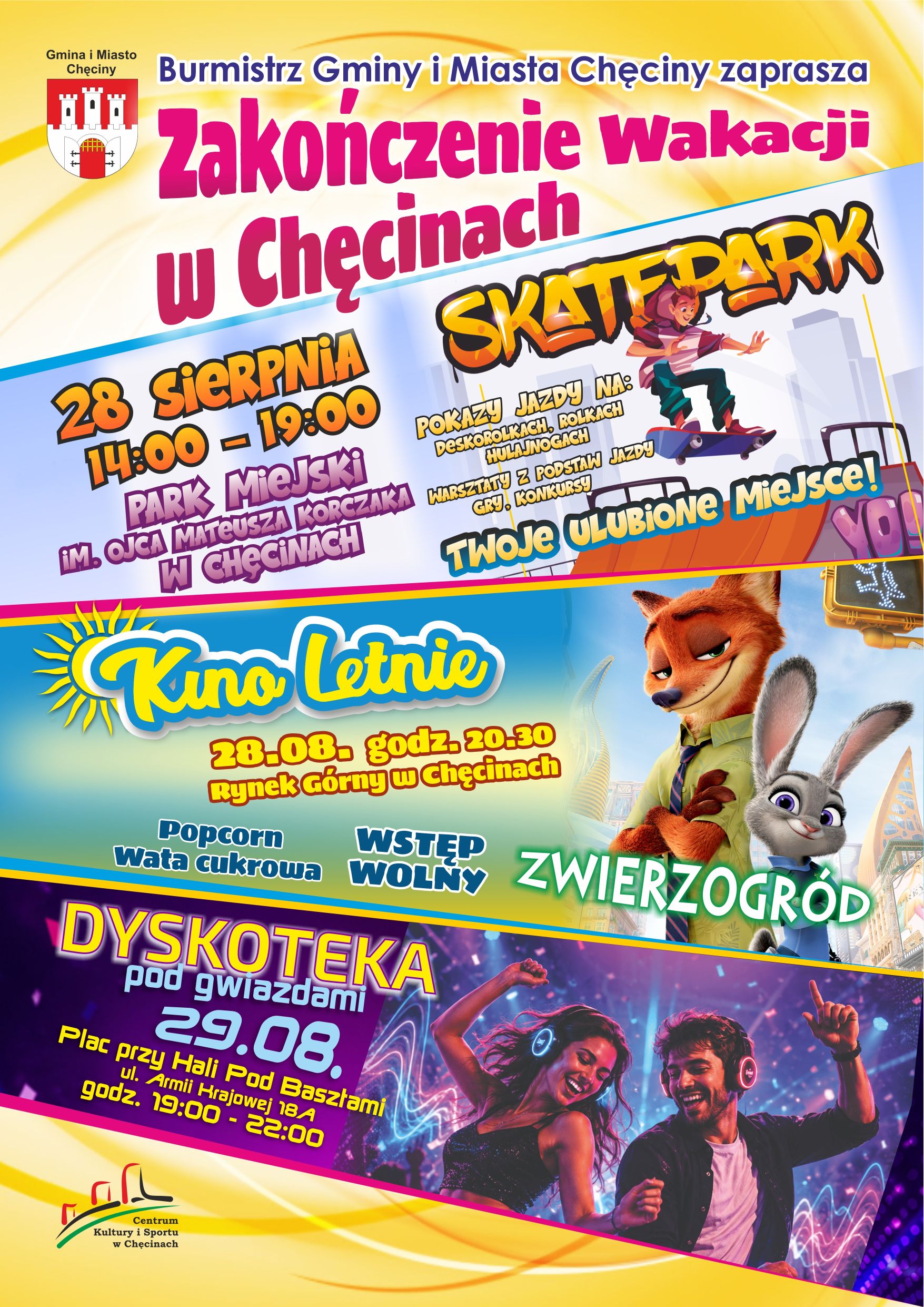 zakończenie wakacji 26 popm