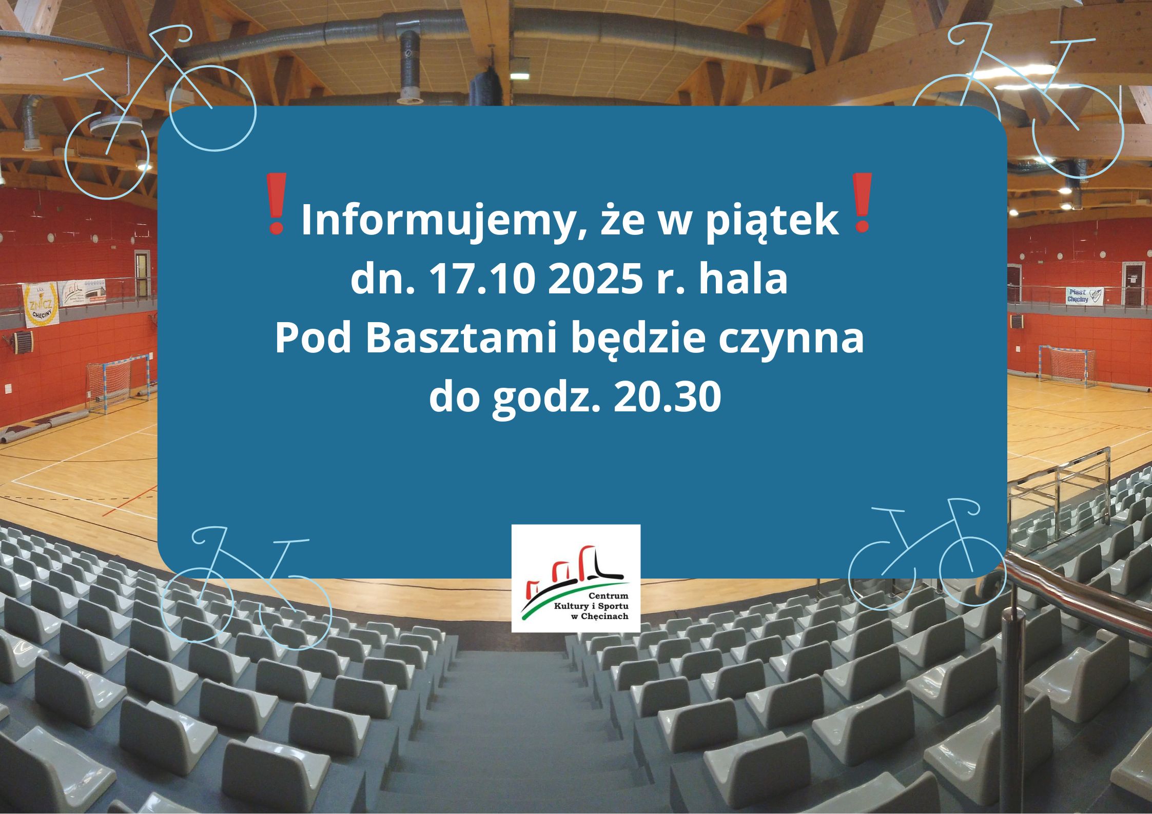 hala godziny 17 10 2025
