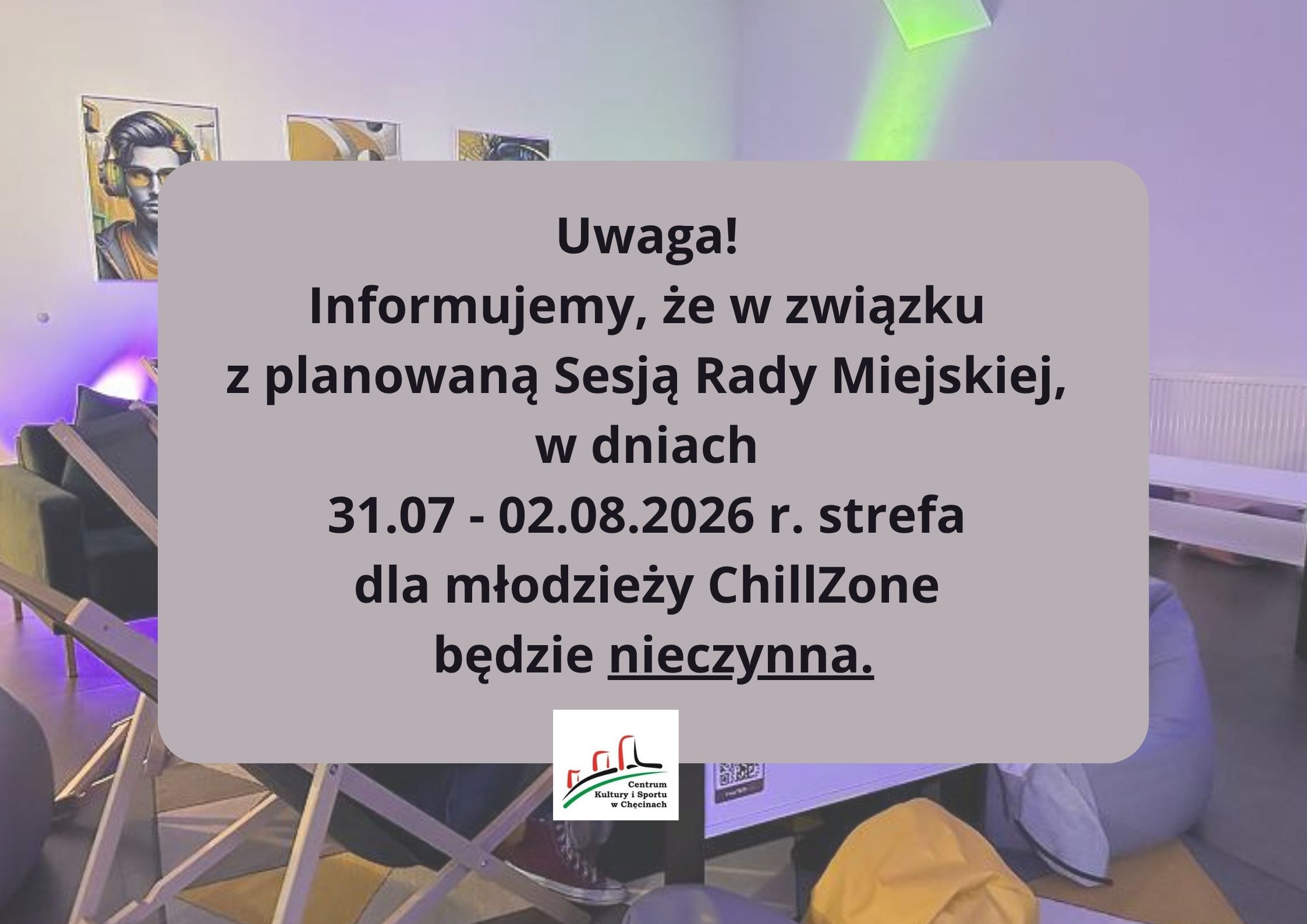 strefa nieczynna 31 07 2026