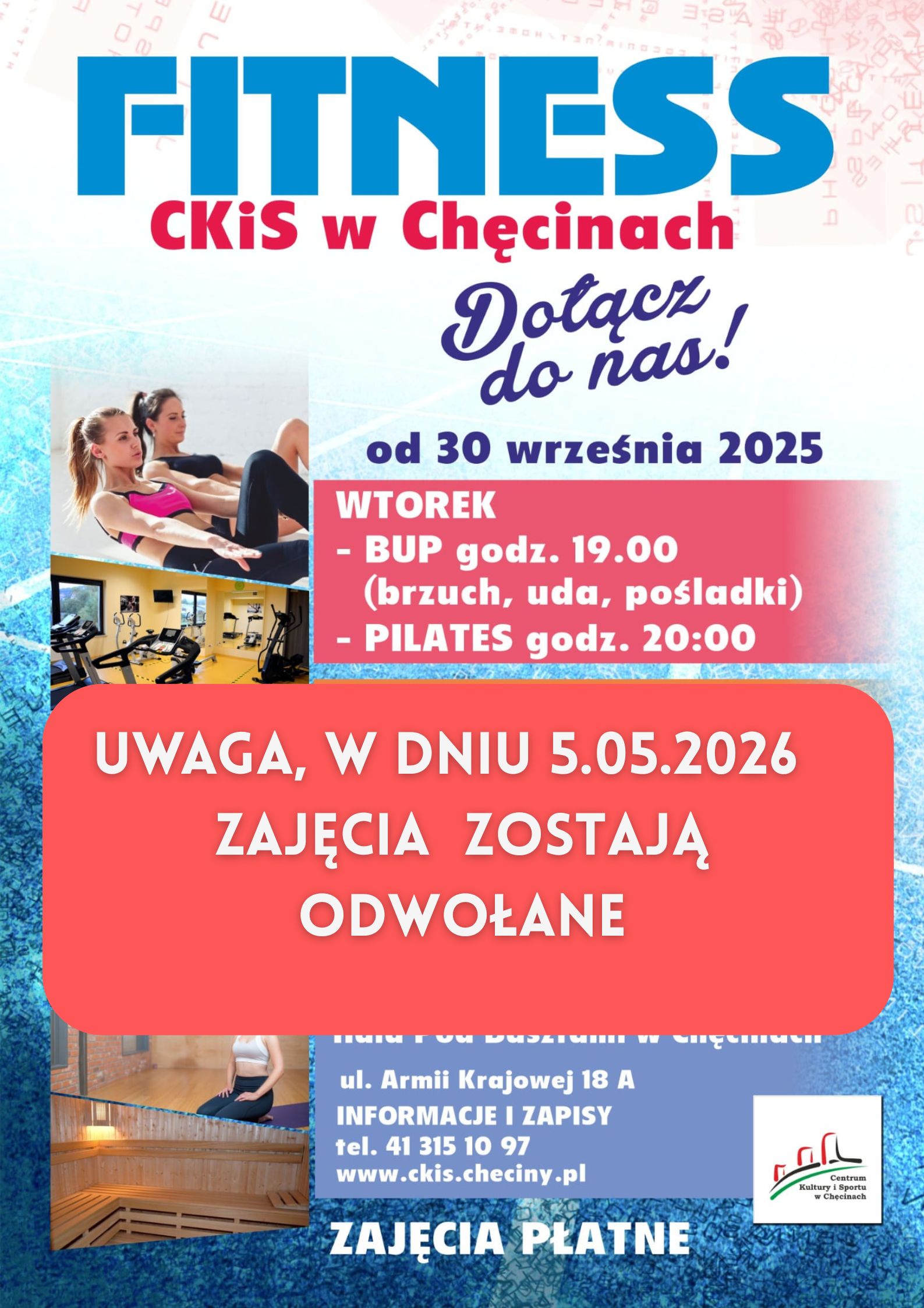 fitness odwolane 5 05 2026
