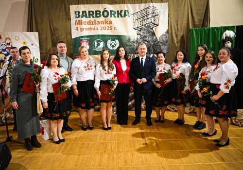 Niech żyje nam Górniczy Stan! Barbórka w Miedziance połączona z Jubileuszem 10-lecia Zespołu Folklorystycznego ˝Miedzianeczki˝